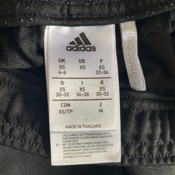 Adidas Climacool Black Sweats Women's XS - Picture 2 of 5